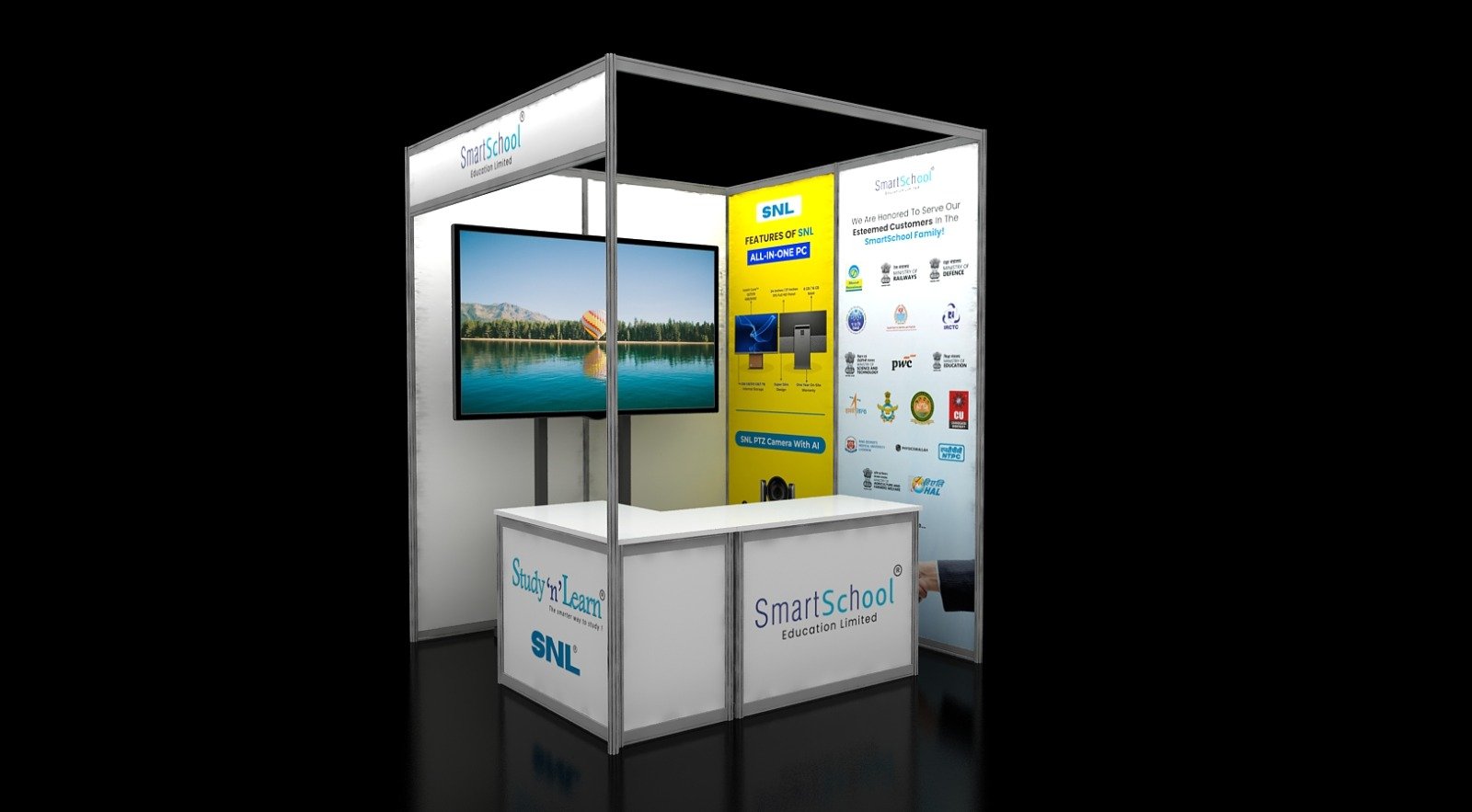 Turnkey Exhibition Stall – Project #7 - Sterling Designs