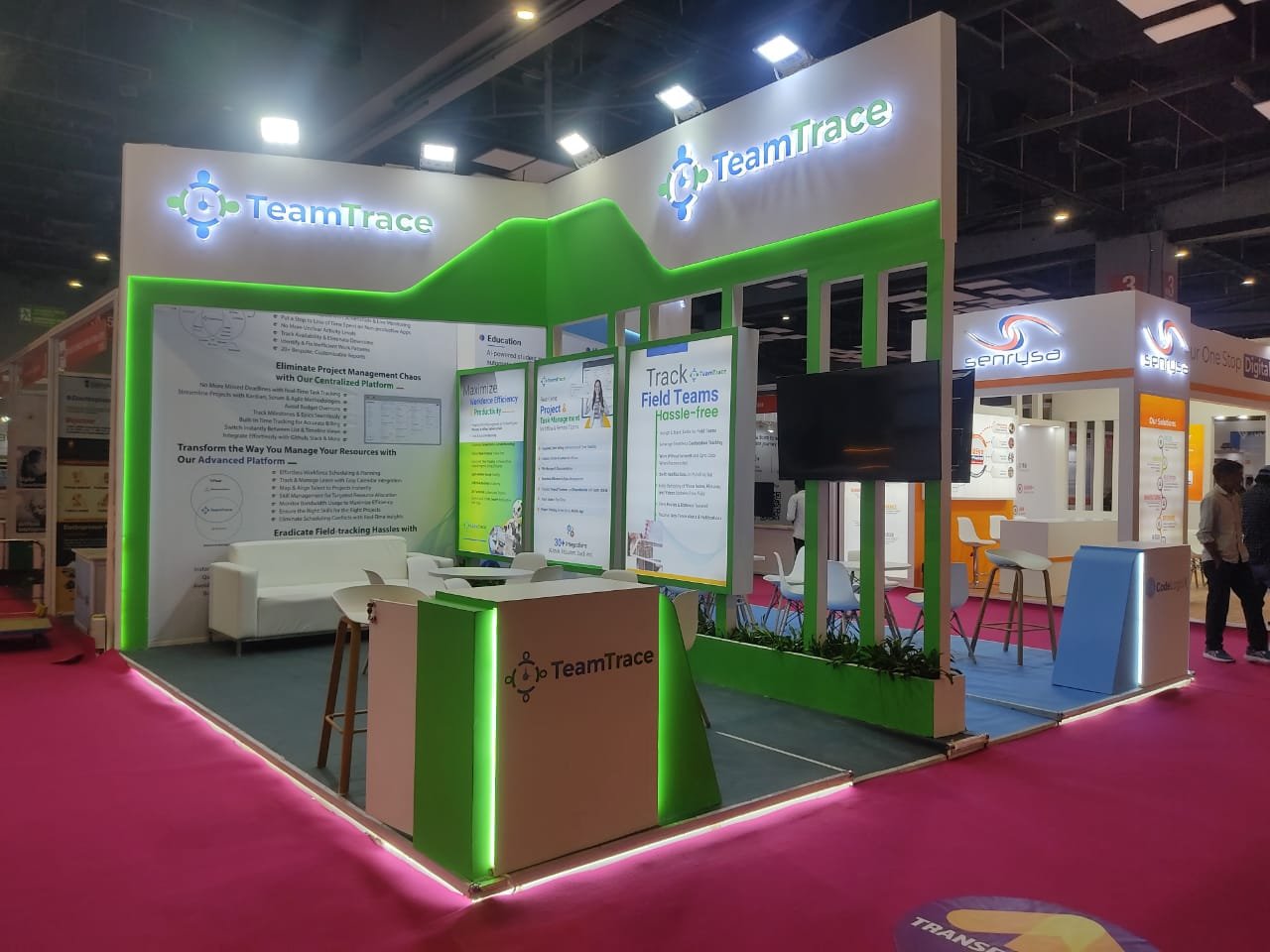 Turnkey Exhibition Stall – Project #12 - Sterling Designs